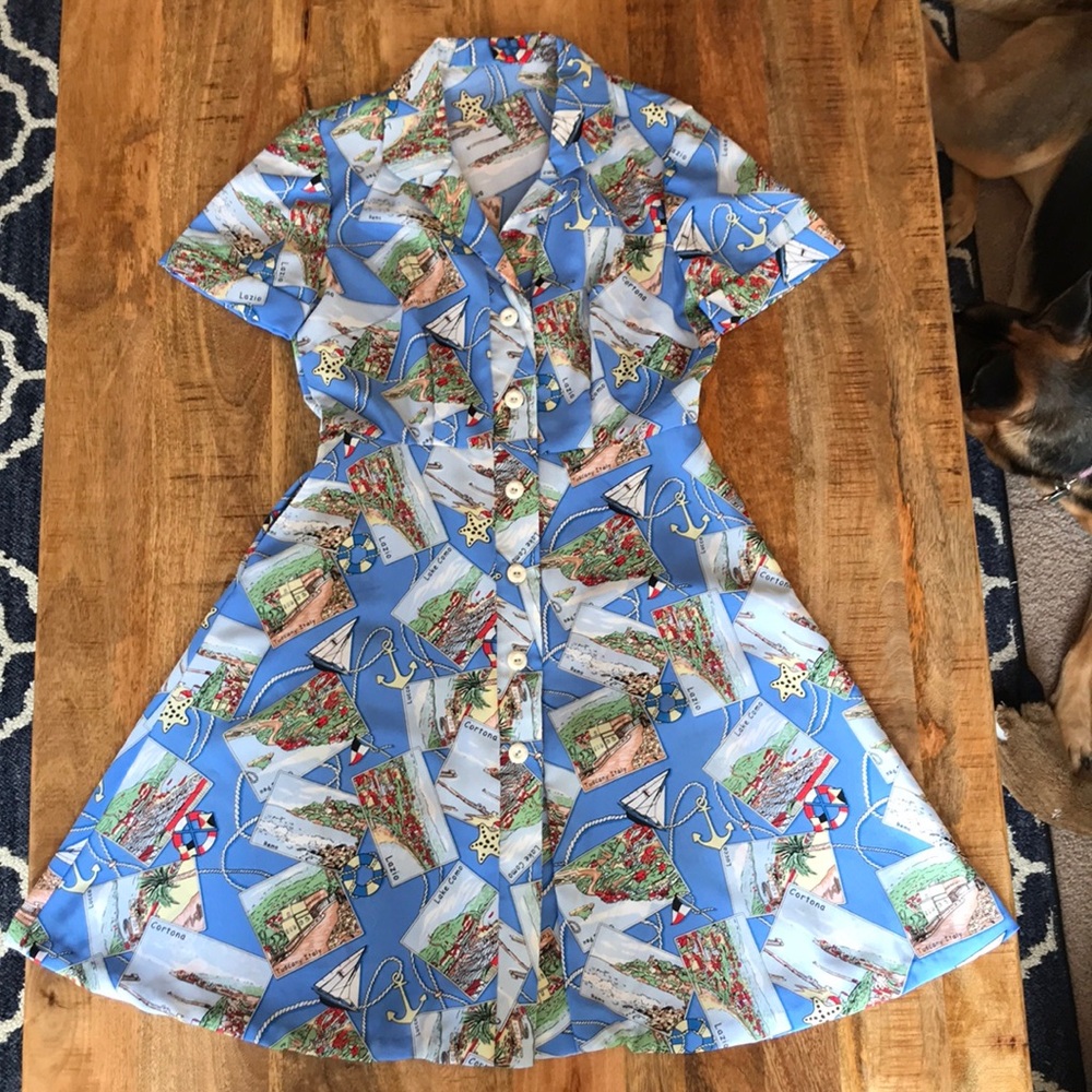 👹SOLD👹 Vintage Nautical Dress.